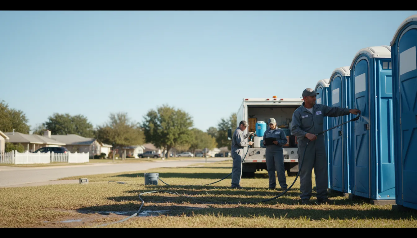 Long-Term Portable Toilet Rental in Hesperia, CA near me